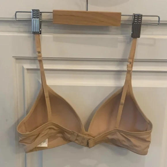 Maidenform ~ Set of 3 Big Girls Bralettes Nude White Black Size 34A - Picture 3 of 16